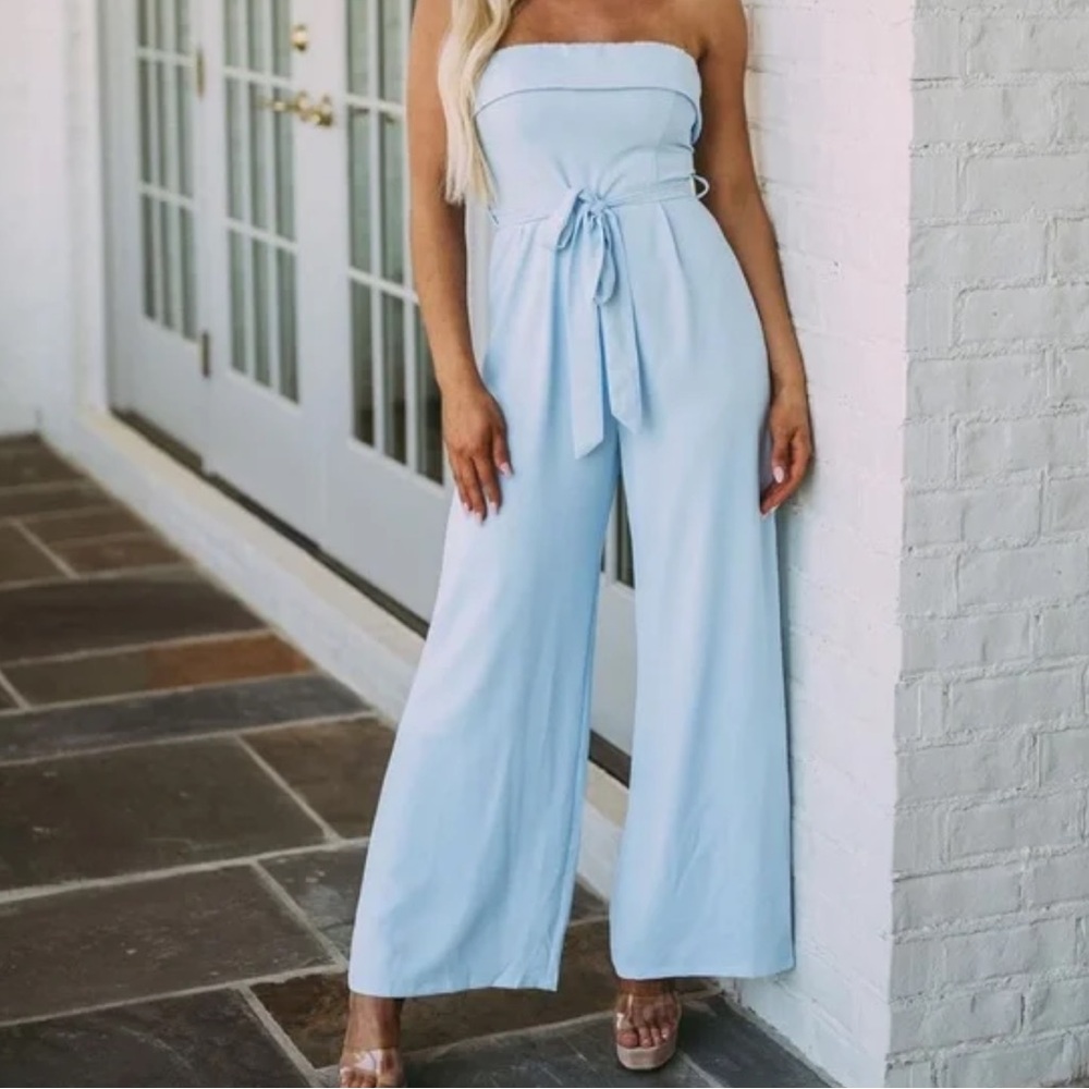 Blue Pant Jumpsuit